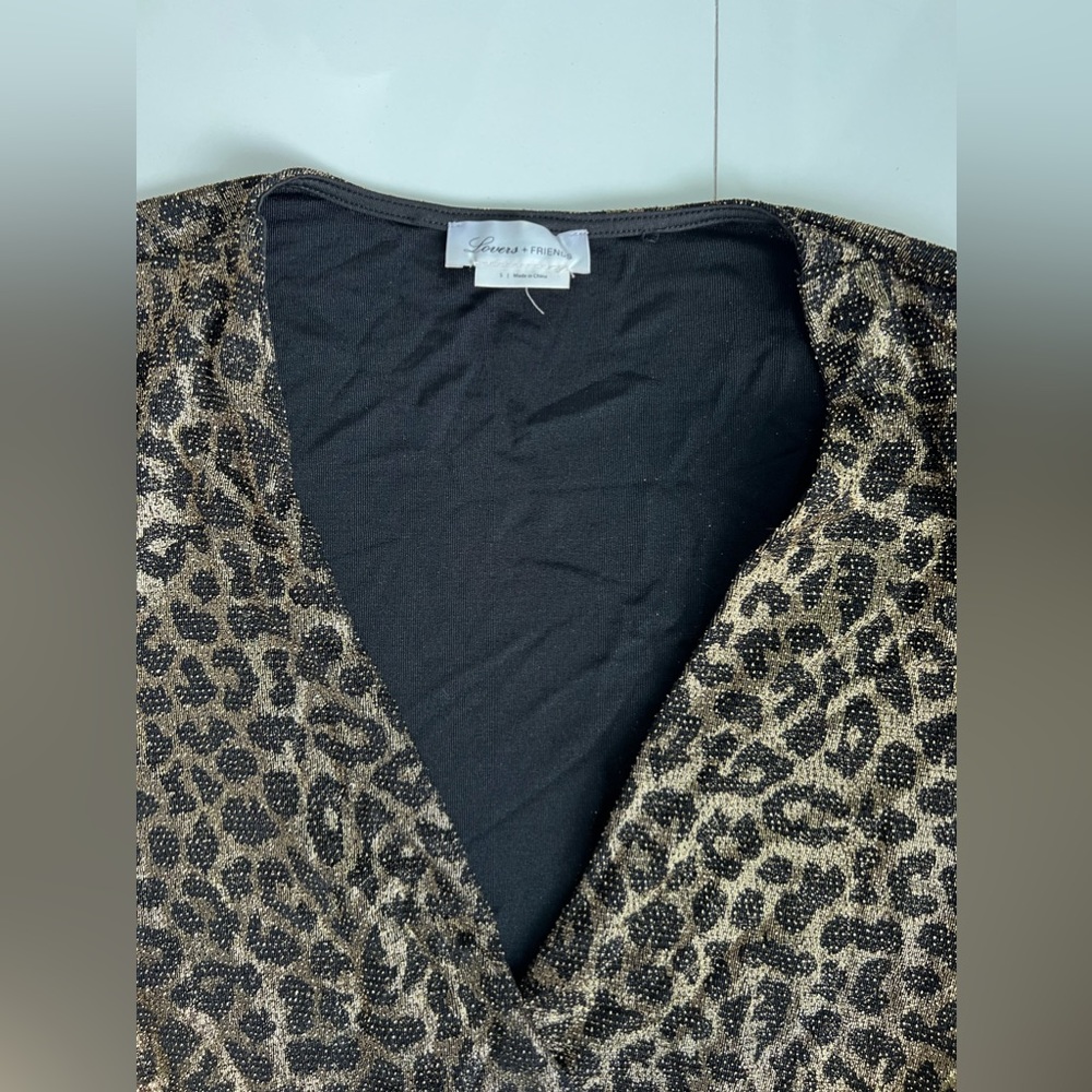 Lovers and Friends Burmese dress leopard print mini bodycon - Picture 5 of 6